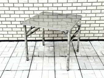 Стол 80*80*72 из нержавеющей стали 