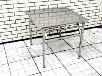 Стол 80*80*72 из нержавеющей стали 